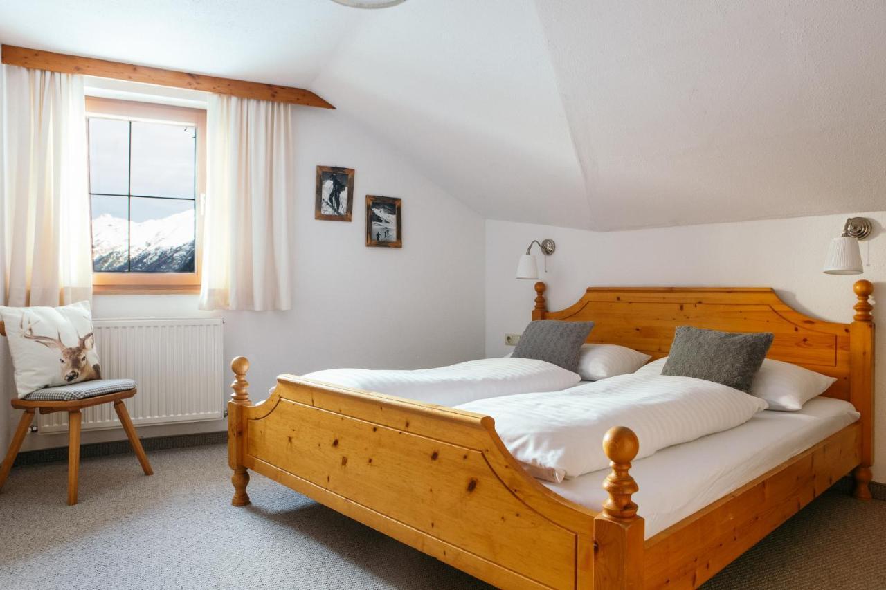 Pension Steinkogel Sankt Leonhard im Pitztal Exterior foto
